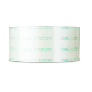 筒 得力30177透明封箱胶带高透明打包胶带45mm 6卷 50um 150y