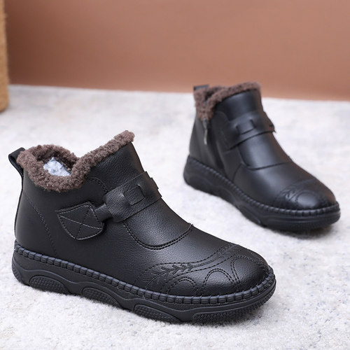 防滑保暖妈妈鞋舒适软底不累脚