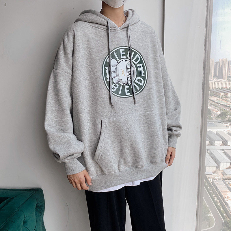 Spring Hooded Sweater loose casual top