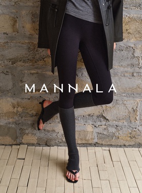 MANNALA丨“随行裤”修身显高显瘦提臀线轻塑九分裤瑜伽裤 Q9216