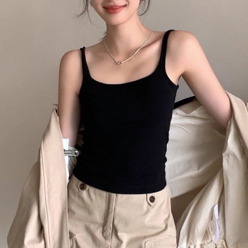 秋冬暖肌德绒保暖背心女士外穿内搭带胸垫一体式无痕修身打底上衣,女士内衣/男士内衣/家居服,保暖背心,淘宝优惠券,粉丝福利购,淘宝优惠卷