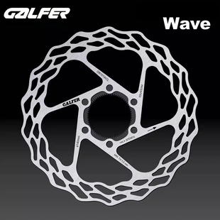 Galfer Wave公路车自行车刹车碟片六钉中锁刹车盘片140/160/180mm