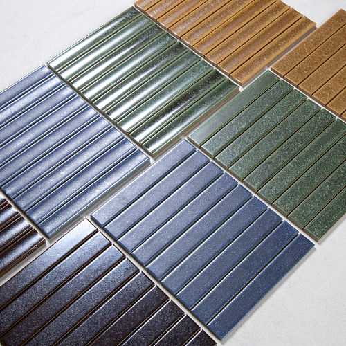 长条结晶釉马赛克手工砖30X220