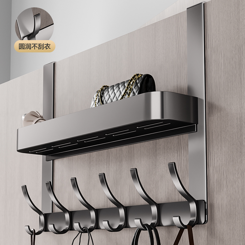 门后挂钩收纳神器免打孔