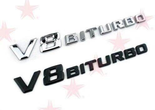 高性能引擎车标贴V8BITURBOAMG