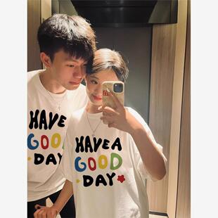 t恤2026新款 特别 短袖 夏季 不一样disoo独特网红高级感上衣 情侣装