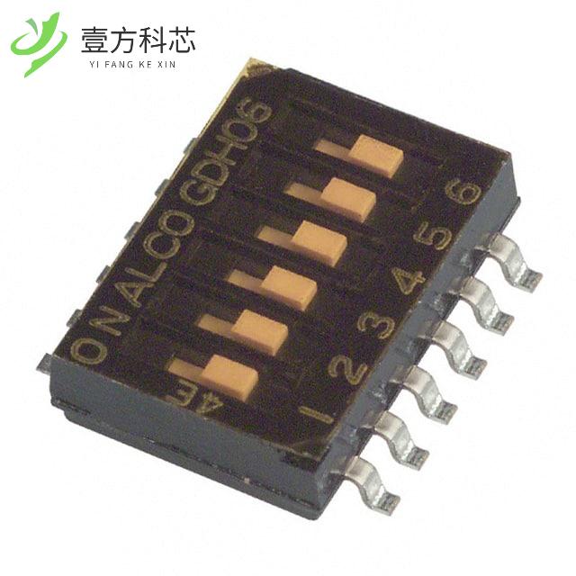 原厂原装1571983-8 SWITCH SLIDE DIP SPST 25MA 2