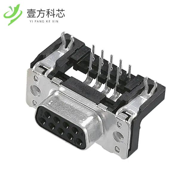 原厂原装09661536612 CONN D-SUB RCPT 9POS R/A S