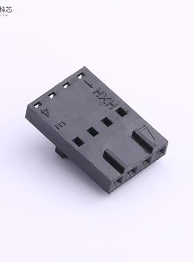 原厂原装HX25418-4Y 2.54mm 1x4P 杜邦带扣 SL 黑