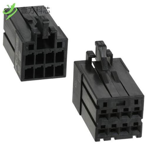 原厂原装1-1318119-4 CONN RECEPT 8POS DUAL KEY-