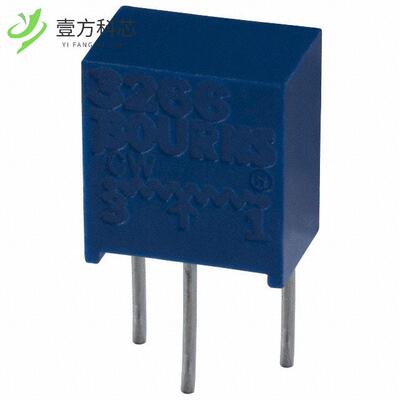 原厂原装3266X-1-502LF TRIMMER 5K OHM 0.25W PC