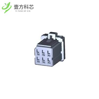 原厂原装2-1827864-3 CONN RCPT HSNG 6POS DUAL K