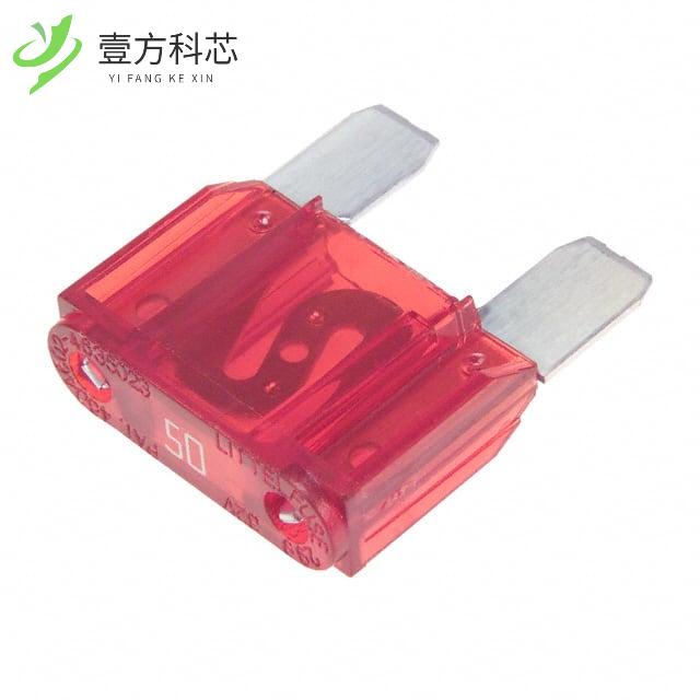 原厂原装0299050.ZXNV FUSE AUTO 50A 32VDC BLADE