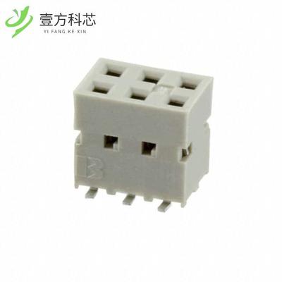 原厂原装89898-303ALF CONN RCPT 6POS 0.1 GOLD S