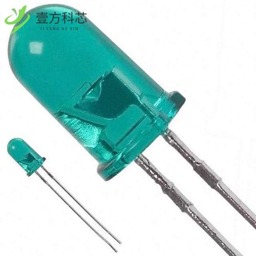 原厂原装HLMP-3519 LED GREEN CLEAR T-1 3/4 T/H全