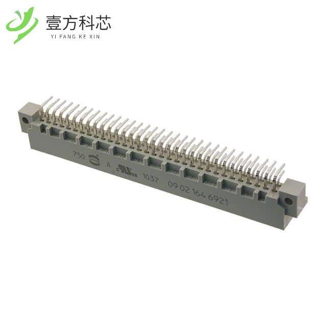 原厂原装09021646921 CONN DIN HDR 64POS PCB RA全