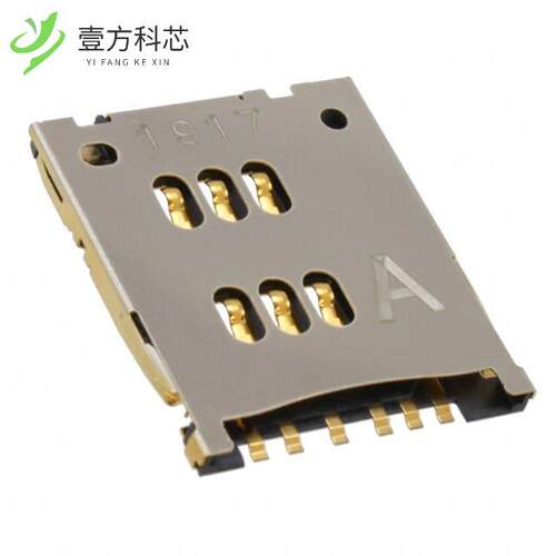 原厂原装SF9W006S4AR1200 CONN SIM/SAM CARD PUSH