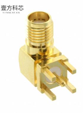 原厂原装SMA-J-P-H-RA-TH1 CONN SMA JACK R/A 50