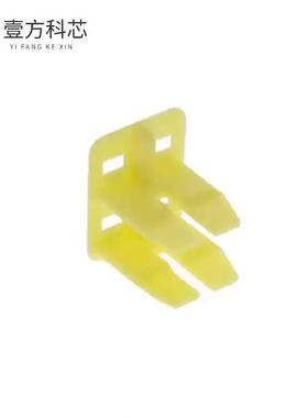 原厂原装174258-7 CONN PLUG 4POS DBL YELLOW全新正品