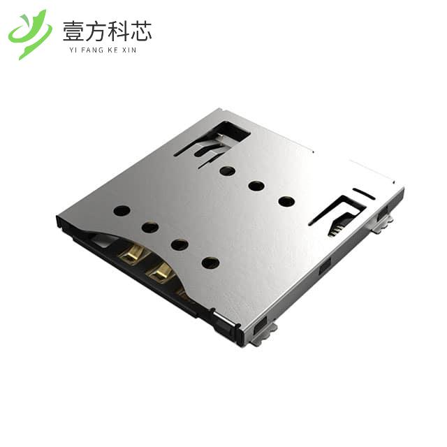 原厂原装SIM7100-6-1-15-00-A  SIM PUSH-PUSH, 6P