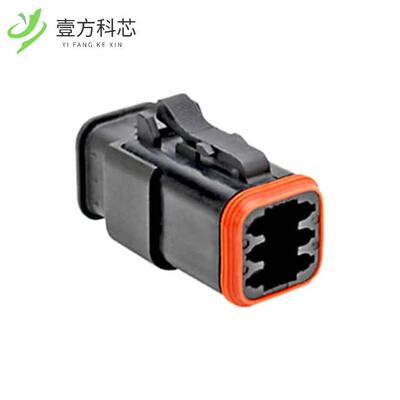 原厂原装AT06-6S-SR01BLK CONN PLUG 6POS STRAIN