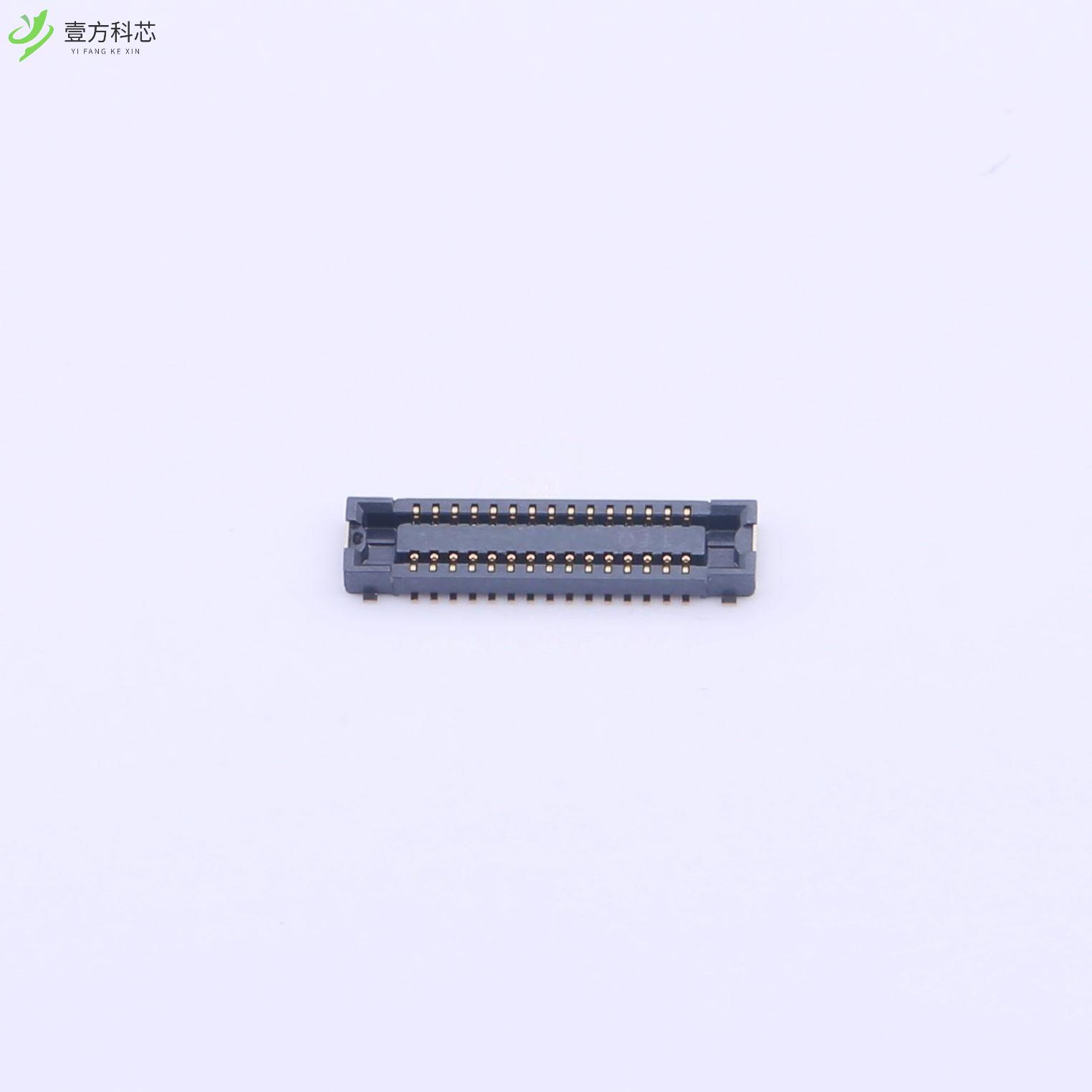 原厂原装AXE530127D PIN：30 间距0.4mm 母 立贴全新正品
