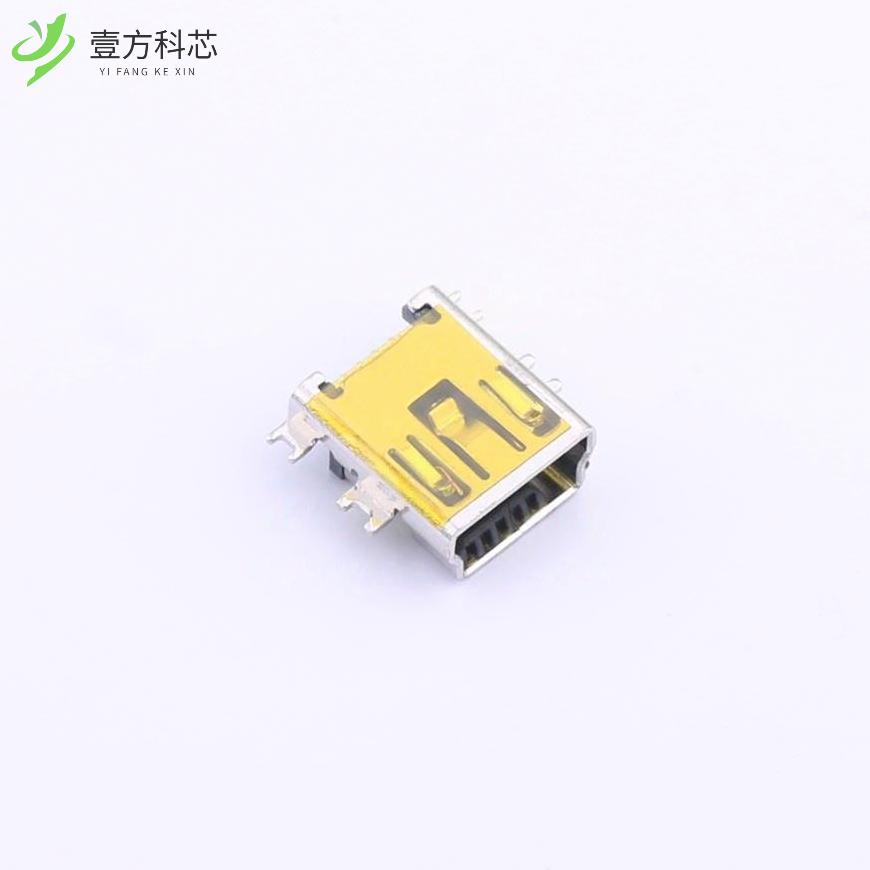 原厂原装U213-051N-4BH84 Mini-B 母座 沉板全新正品