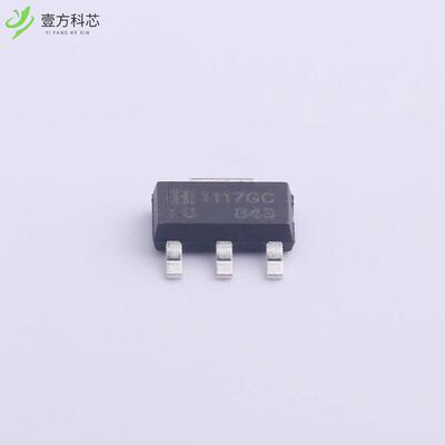 原厂原装LM1117GS-1.8 Vin=12V Vout=1.8V~1.8V 1A