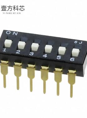 原厂原装CFS-0602MC SWITCH DIP SPST 100MA 6V全新正品