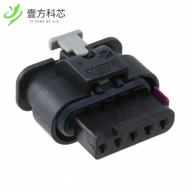 原厂原装1-1718806-1 5 POS MCONN 1 2 LL REC HSG