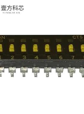 原厂原装219-8LPST SWITCH SLIDE DIP SPST 100MA