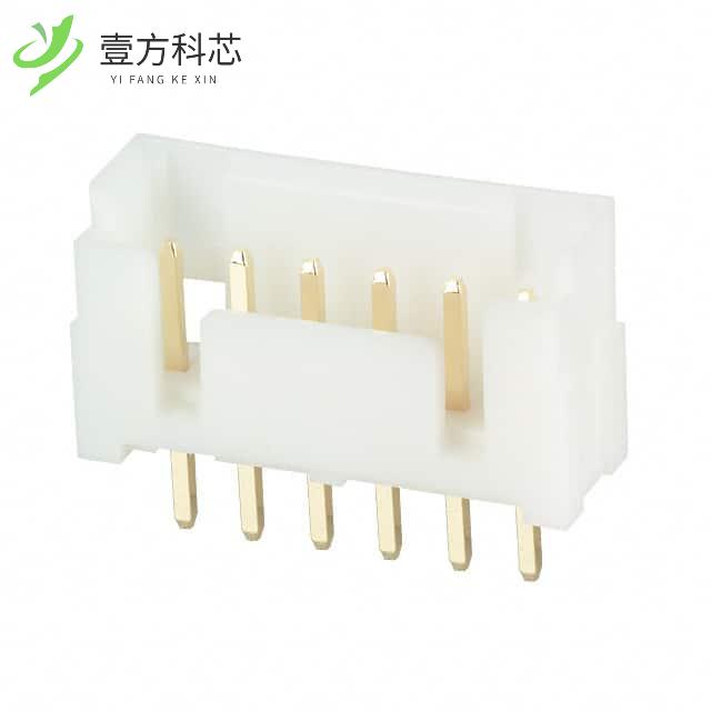 原厂原装DF1B-6P-2.5DSA(01) CONN HEADER VERT 6P