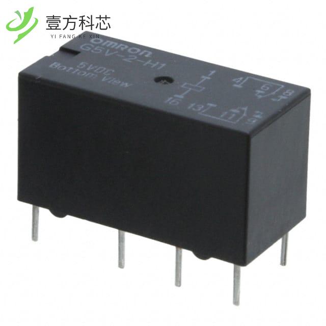 原厂原装G5V-2-H1 DC5 RELAY GEN PURPOSE DPDT 1A