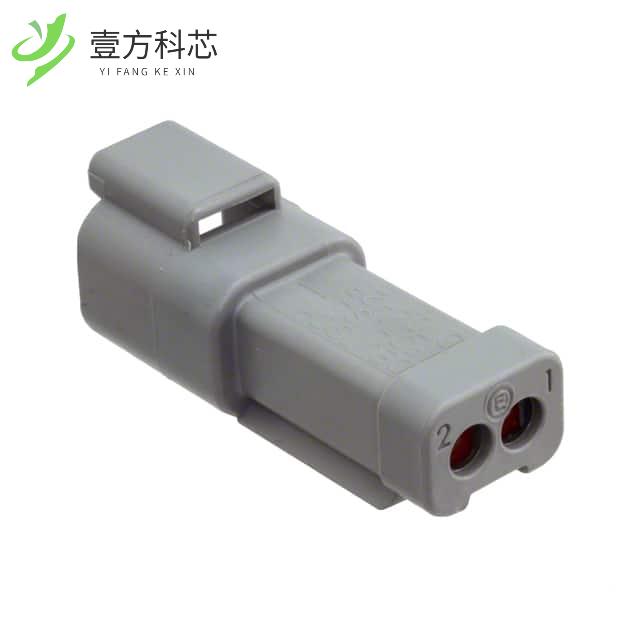 原厂原装DT04-2P-CE01 CONN RCPT HSG 2POS全新正品