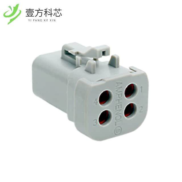 原厂原装ATP06-4S-EC01 CONN PLUG 4POS W/CAP全新正品