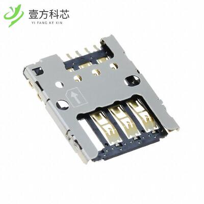 原厂原装SF53S006VCBR2000 PUSH-PULL  SIM CARD C