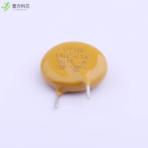 原厂原装VDR-14D561KSC3.5 VDR-14D561KSC3.5黄色全