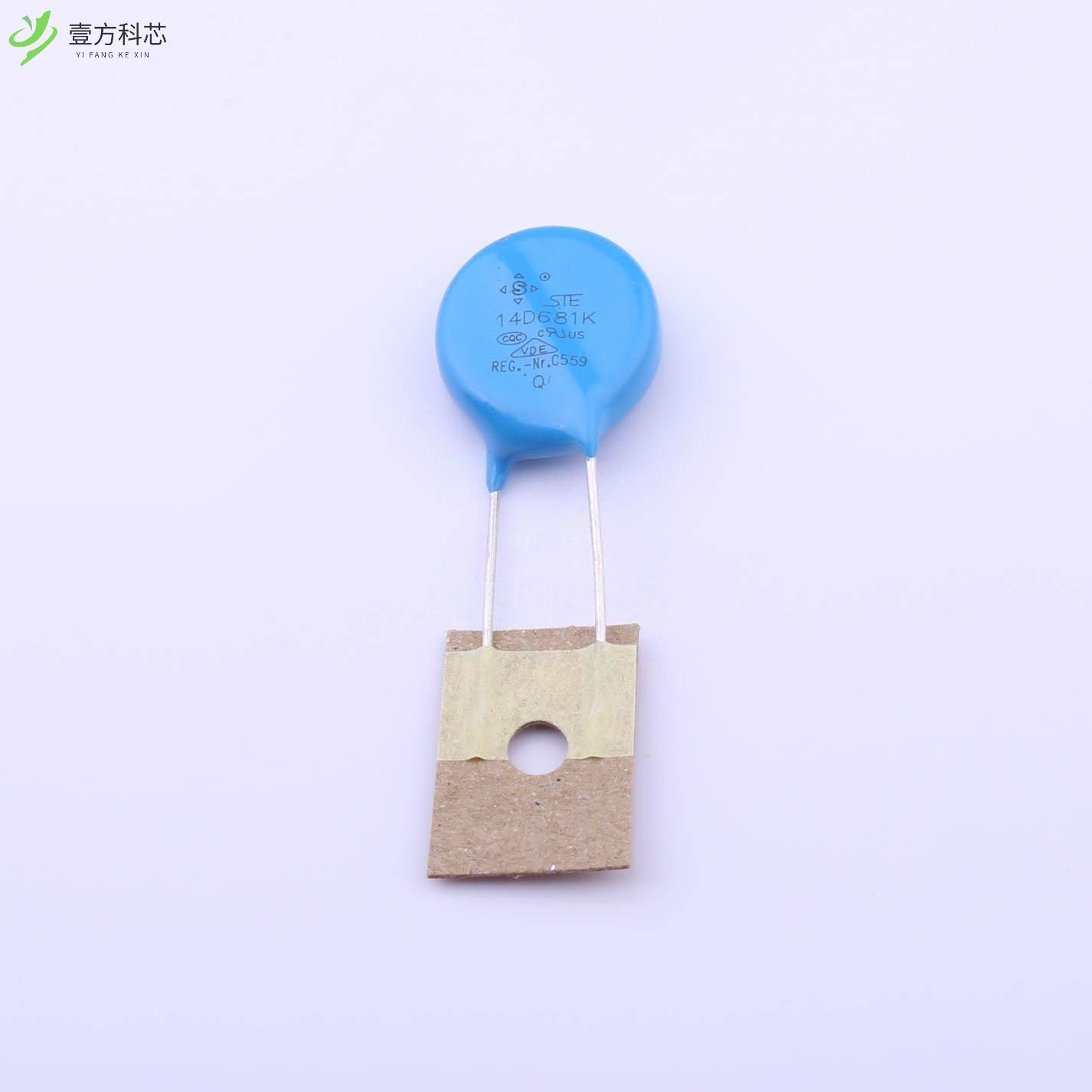 原厂原装STE14D681K1EQ0FQT0R0 VAR_D16.5XT6.5MM_