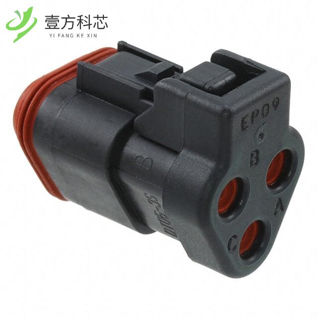 原厂原装DT06-3S-EP09 CONN PLUG HSG 3POS全新正品