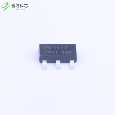 原厂原装BL1117-33CX Vin=12V Vout=3.3V 1A 60dB@