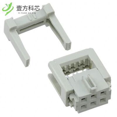原厂原装09185066813 CONN RCPT 6POS IDC 26-28AW