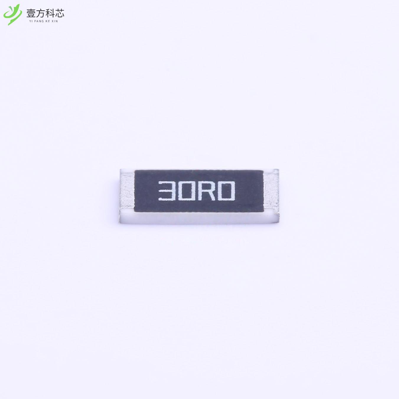 原厂原装CR2512F30R0E04Z 30Ω ±1% 1W全新正品