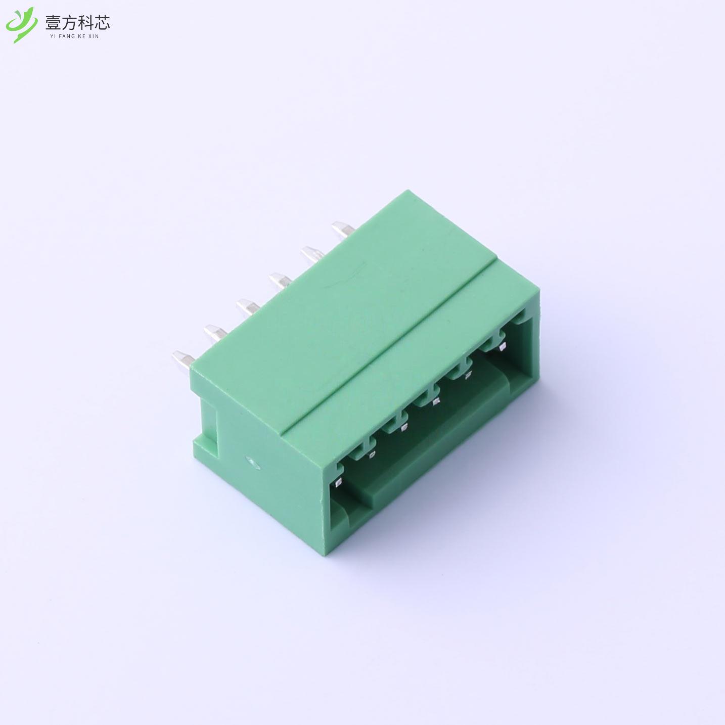 原厂原装DB2EVC-2.54-6P-GN 2.54mm 排数:1 每