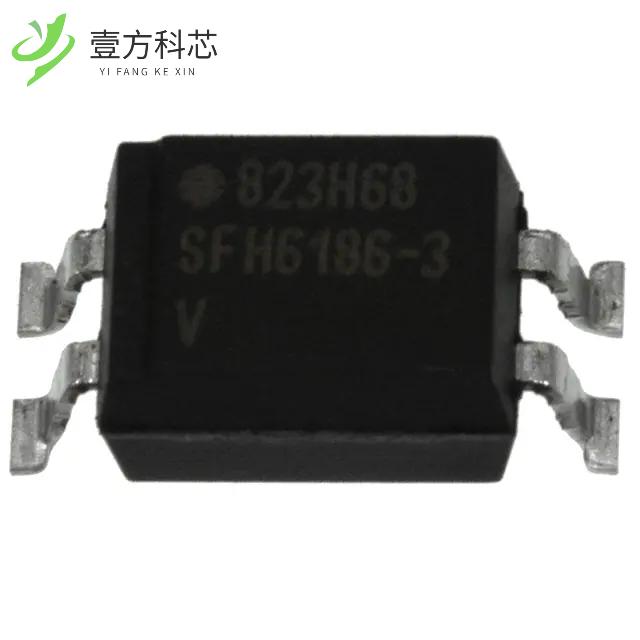 原厂原装SFH6186-3T OPTOISOLATOR 5.3KV TRANS 4-