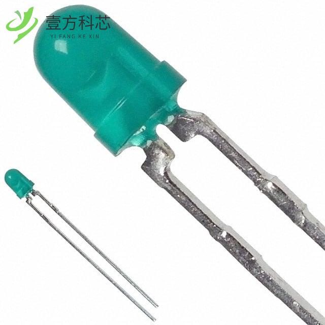 原厂原装HLMP-1503 LED GREEN DIFFUSED T-1 T/H全新正品