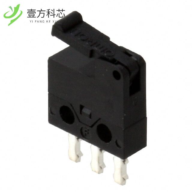 原厂原装D2MQ-4L-1 SWITCH SNAP ACT SPDT 500MA 3
