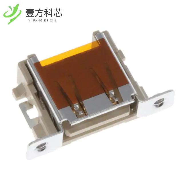 原厂原装5353928-1 CONN RCP USB2.0 TYPEA PNL MN