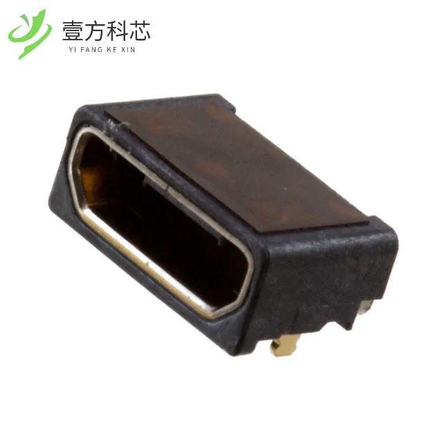 原厂原装ZX62WD1-B-5PC CONN RCPT USB2.0  B SMD