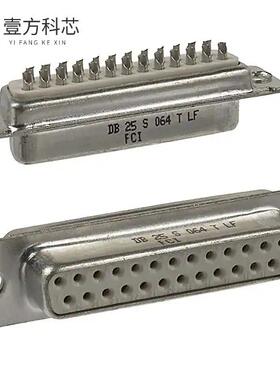 原厂原装DB25S064TLF CONN D-SUB RCPT 25POS SLDR