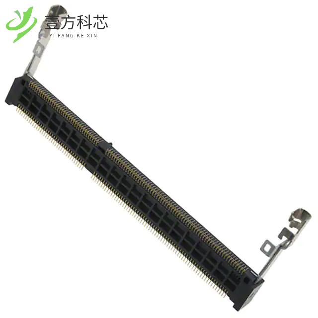 原厂原装MM80-204B1-1 CONN SKT SODIMM 204POS R/